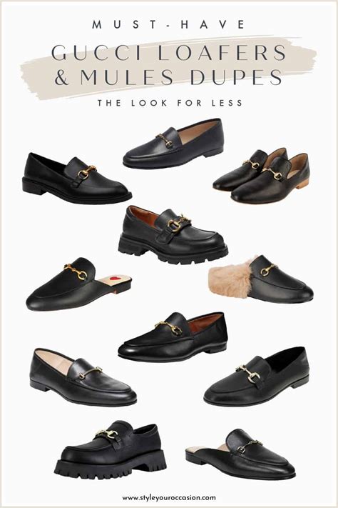 gucci look-alike womens loafers|Gucci horsebit loafer dupe.